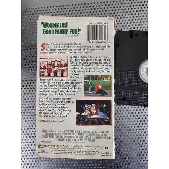 The Santa Clause (VHS, 1998) Disney Movie Rated PG - Picture 3 of 4